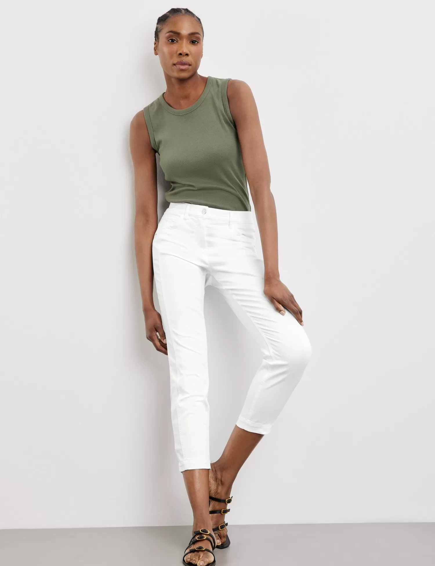 Best 5 Pocket Jeans Best4Me Cropped Damen Jeans