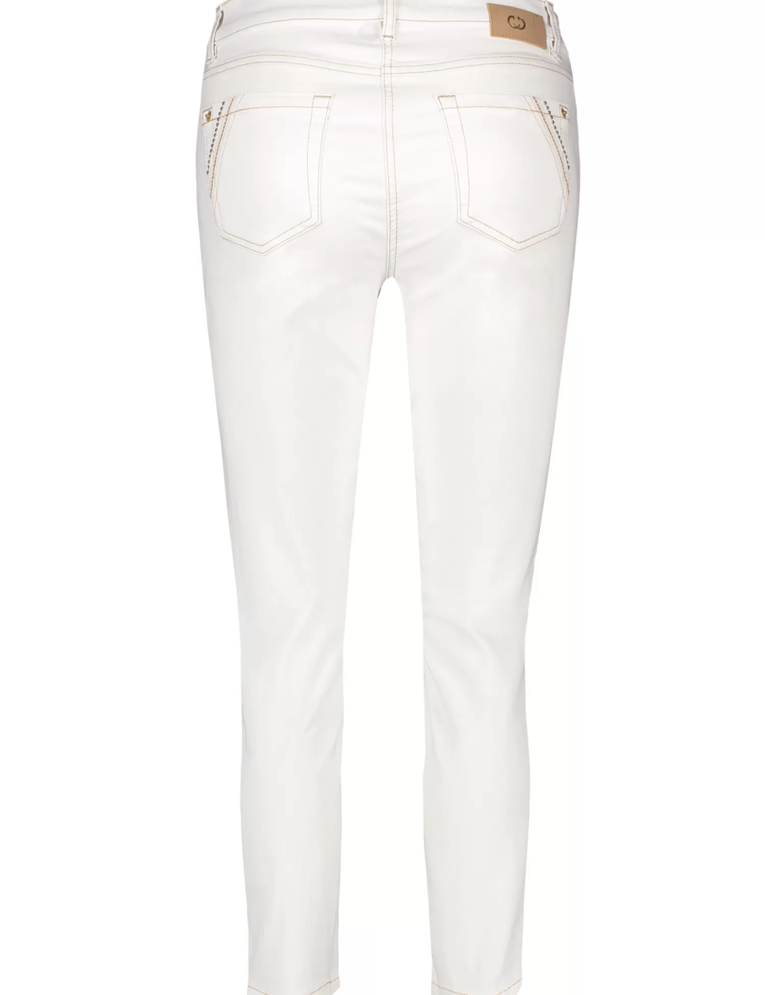 Outlet 5 Pocket Jeans Best4Me Cropped Mit Saumschlitzen Damen Jeans