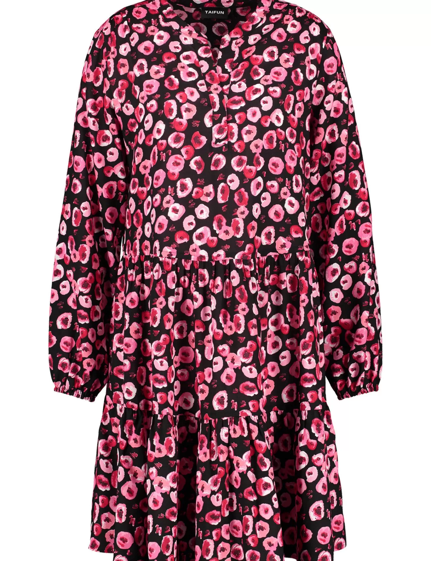 Discount A-Linien-Kleid Mit Floral-Print Damen Knieumspielende Kleider