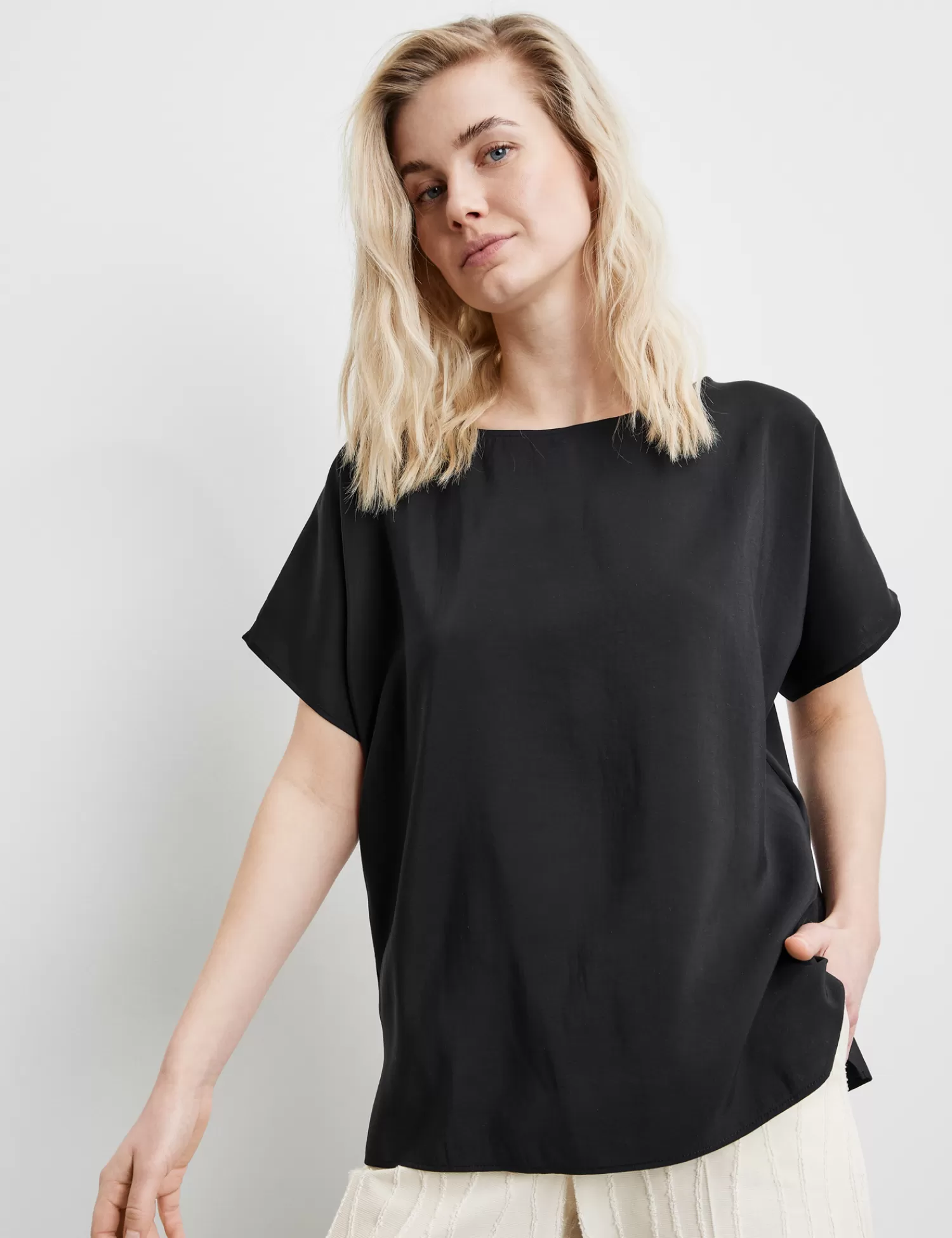 Shop Basic Blusenshirt Damen Blusenshirts