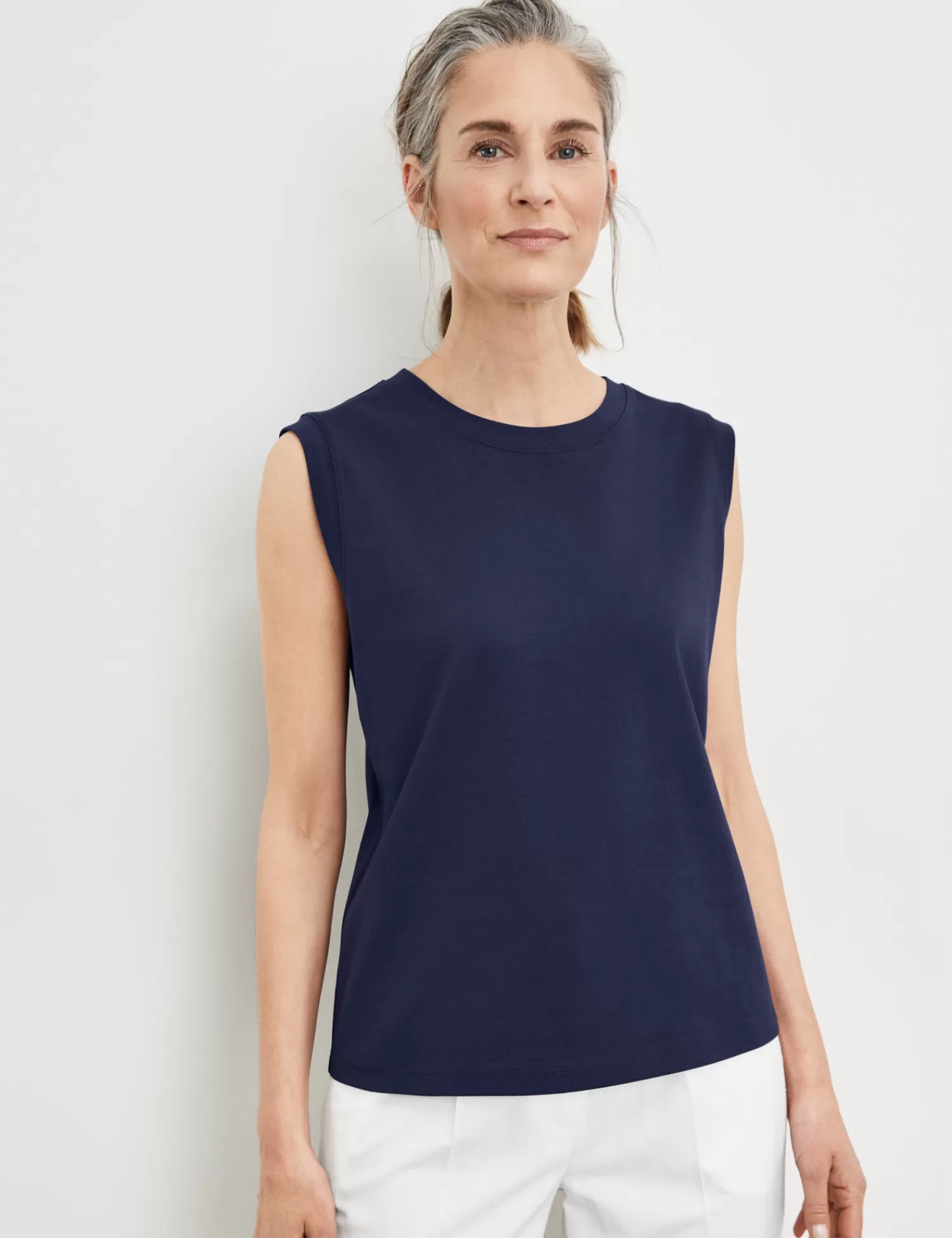 Shop Basic Top Aus Baumwolle Damen Tops