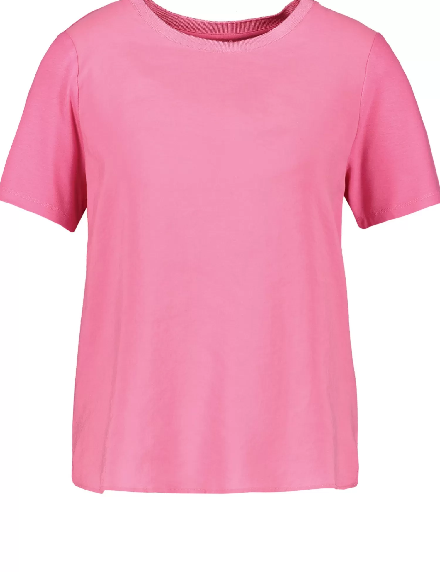 Best Basic T-Shirt Mit Material-Patch Damen T-Shirts