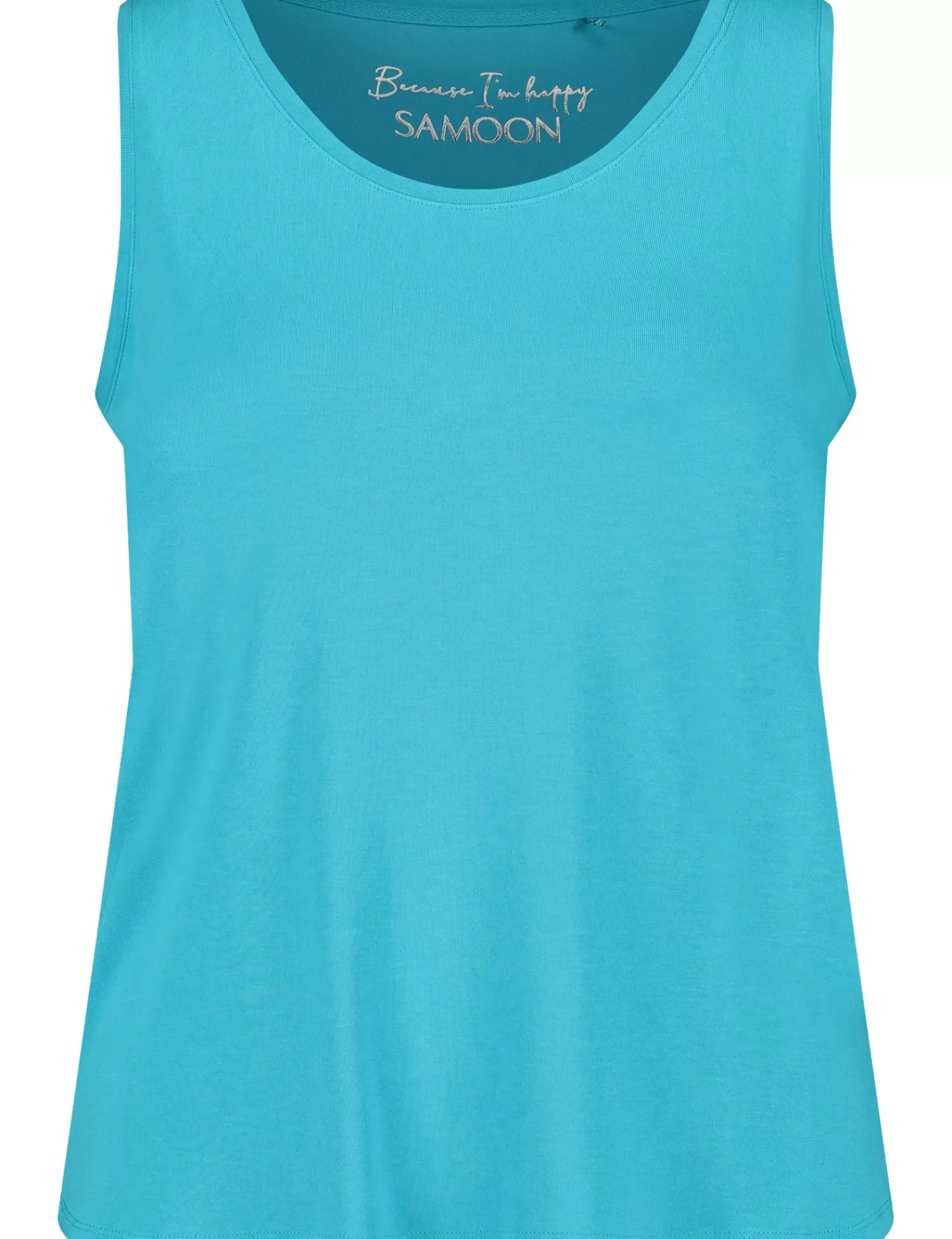 Fashion Basic-Top Mit Seitenschlitzen Damen Tops