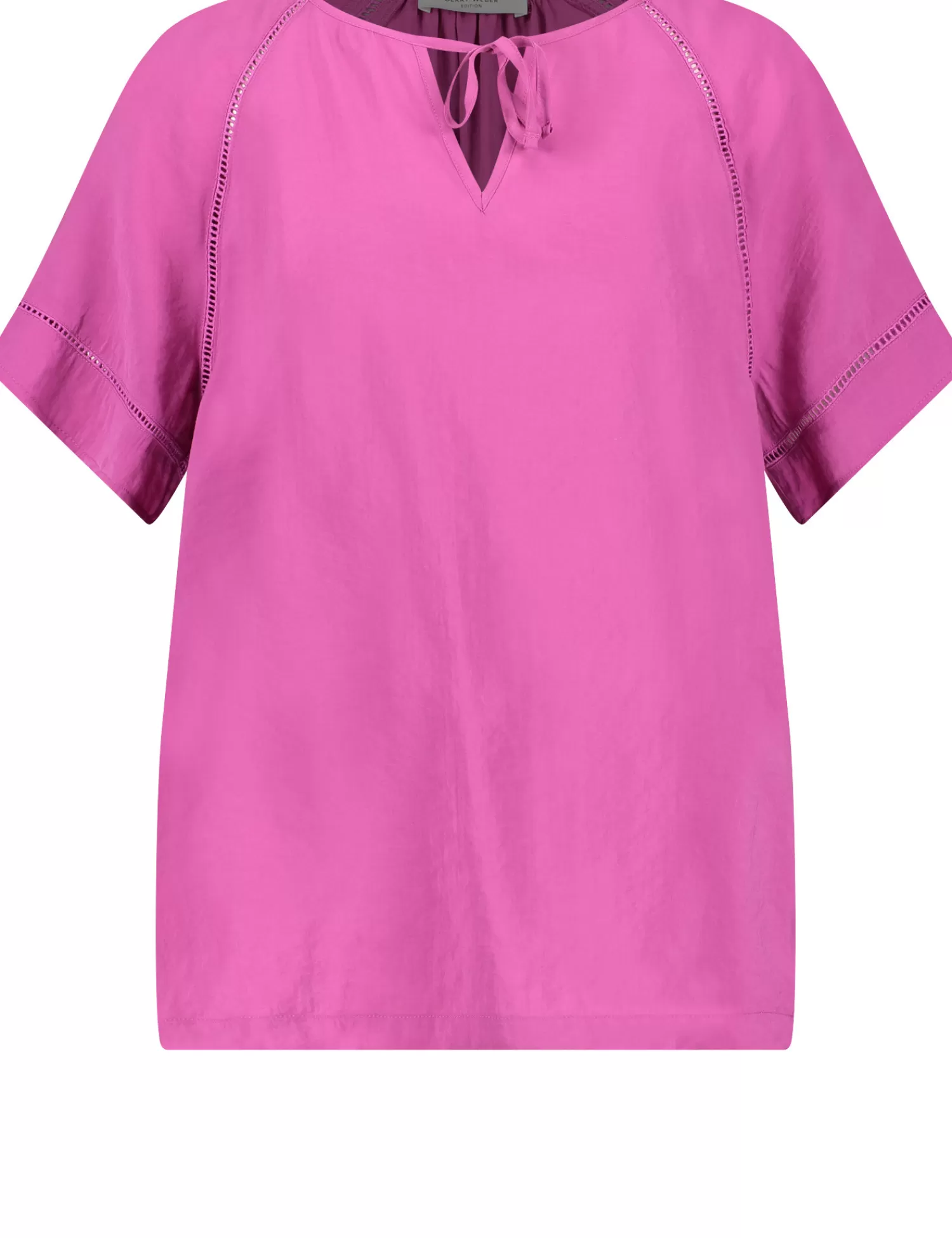 Best Sale Blusenshirt Mit Bindedetail Am Ausschnitt Damen Blusenshirts