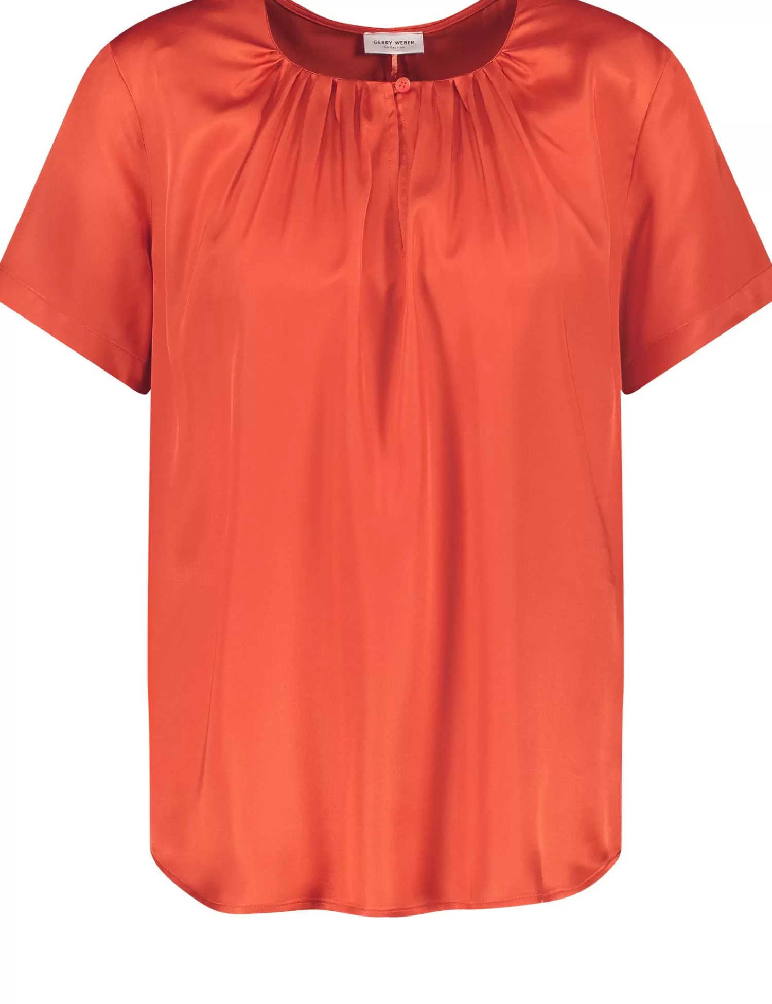 New Blusenshirt Mit Faltendetails Damen Blusenshirts