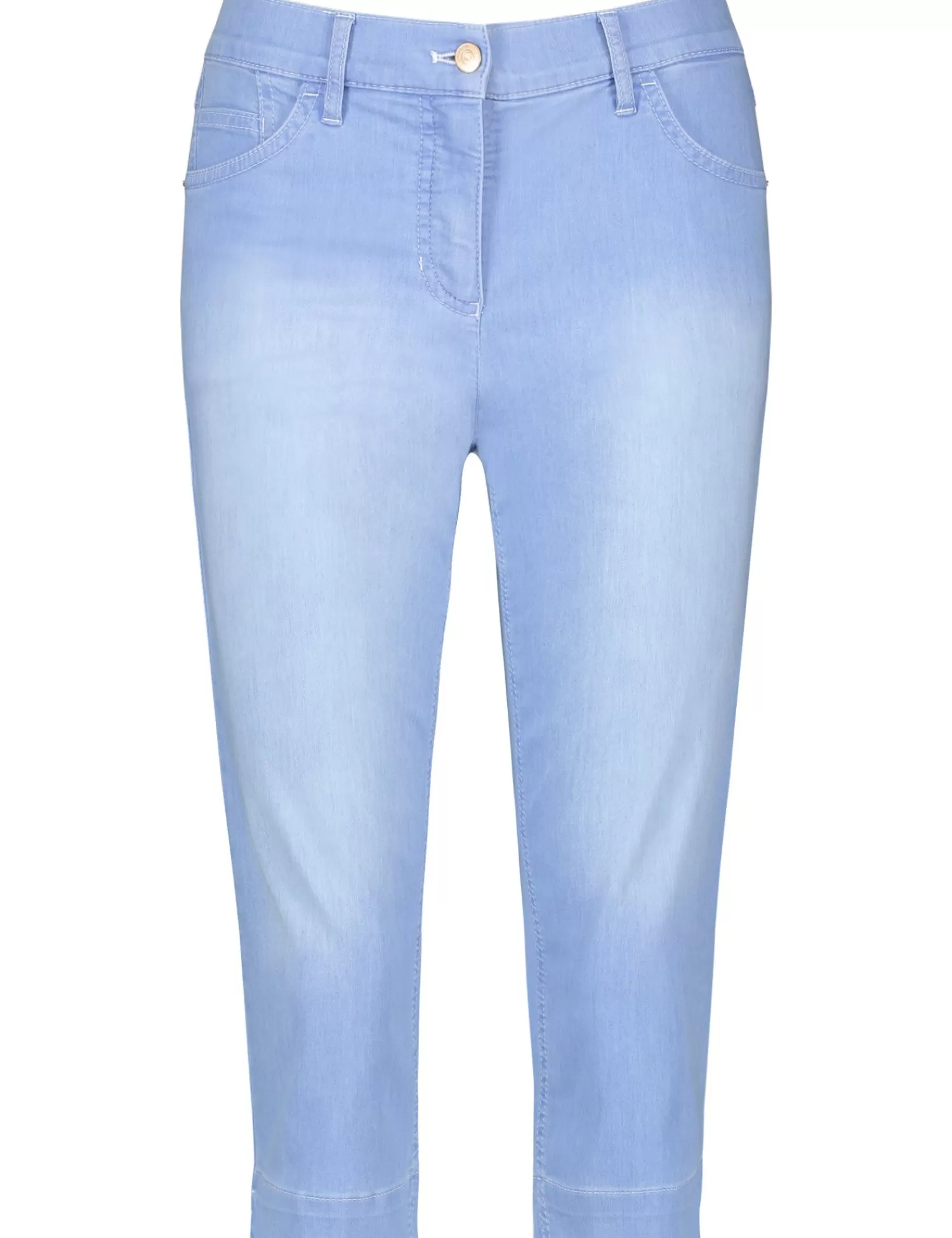 Store Caprihose Best4Me Mit Saumschlitzen Damen Jeans