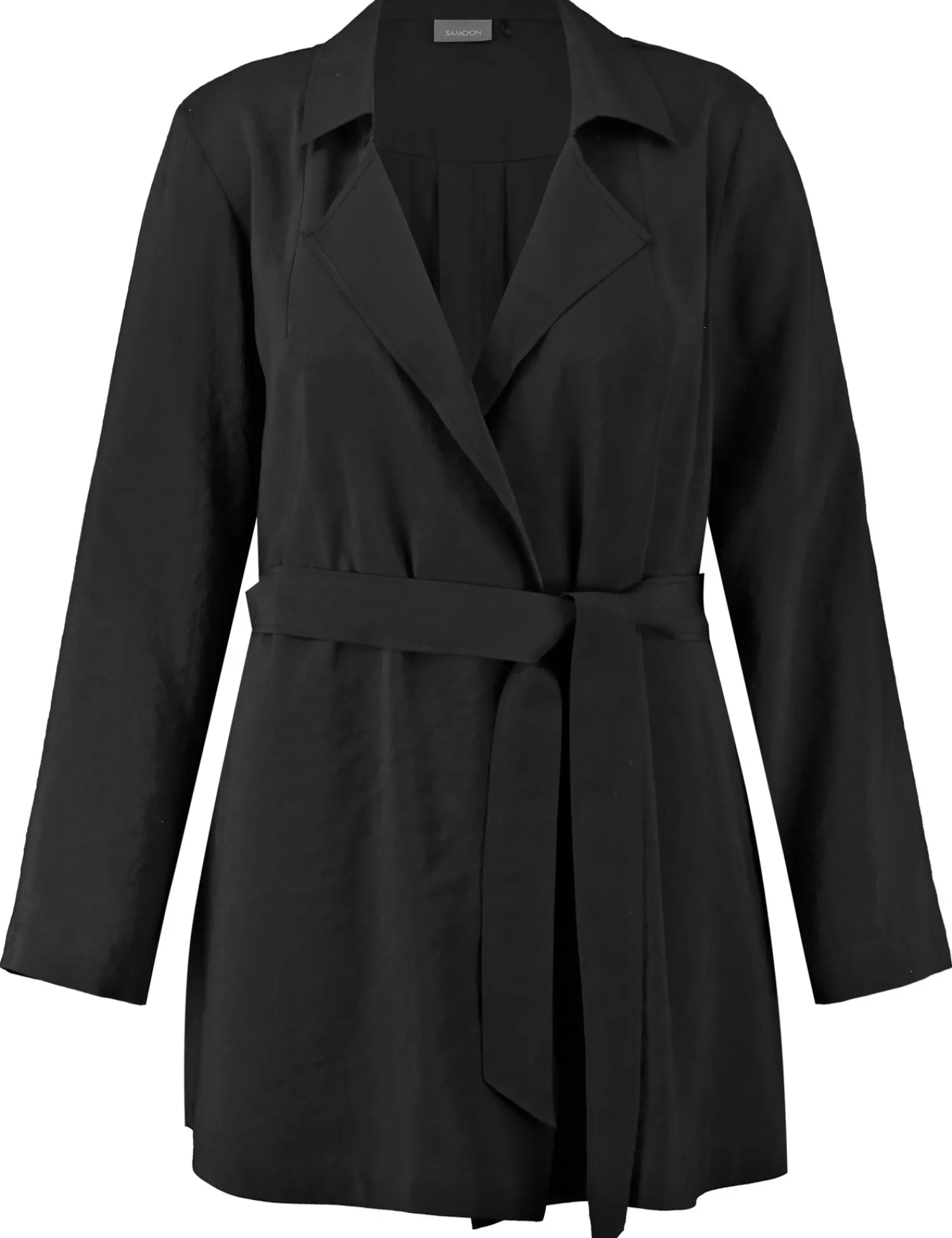 Online Feiner Blusenblazer Mit Bindegurtel Damen Elegante Blazer