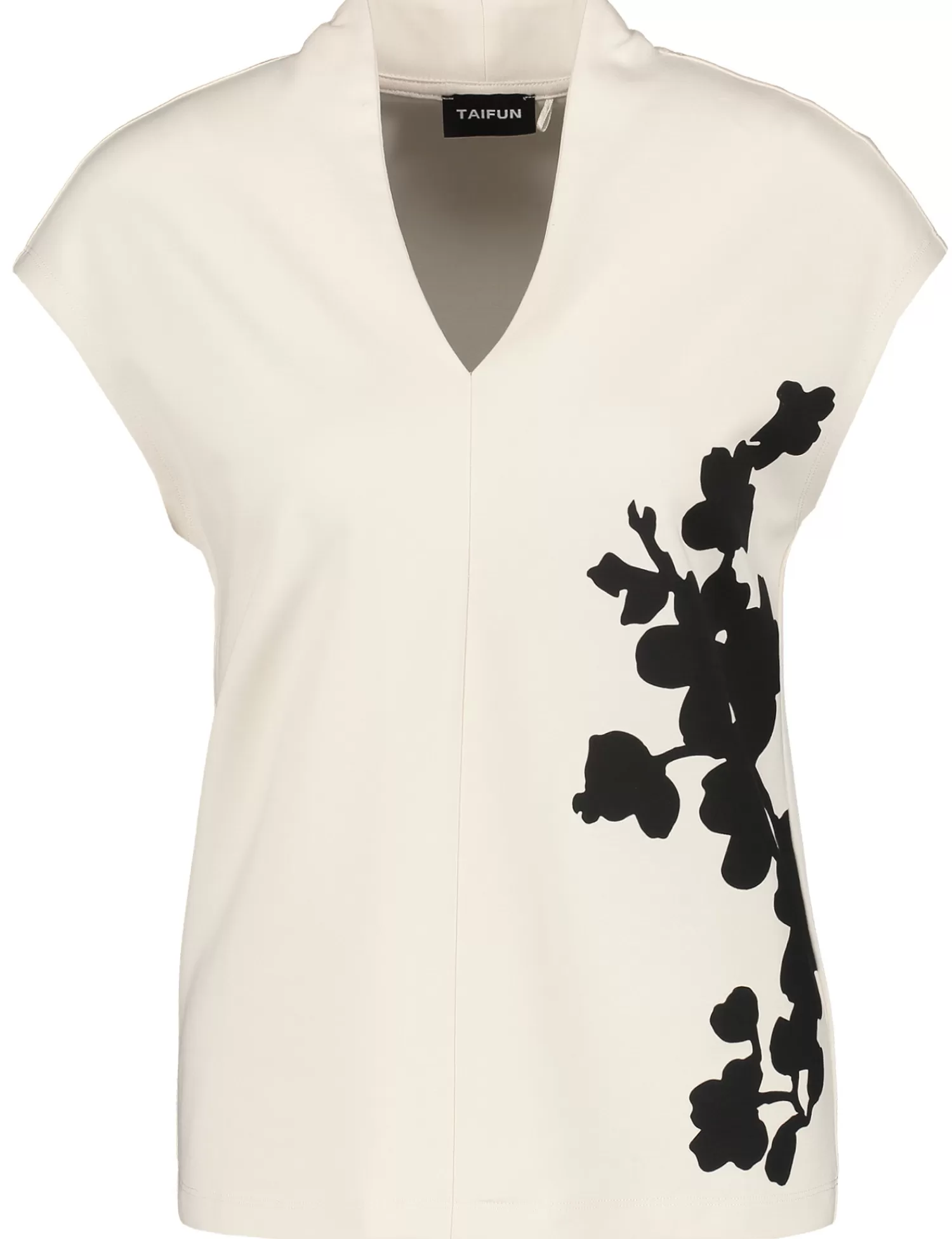 Cheap Feines Shirt Mit Blumen-Print Damen T-Shirts