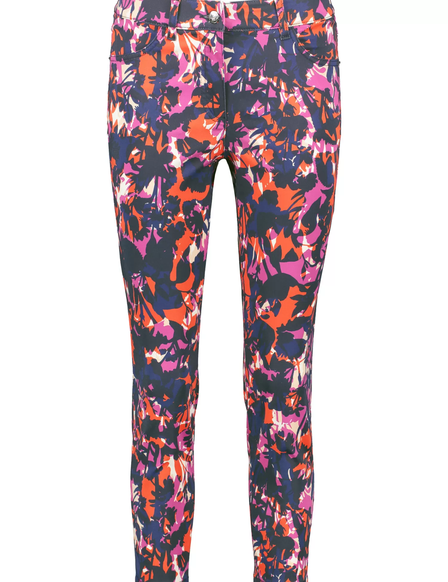 Shop Floral Gemusterte 7/8 Jeans Best4Me Damen Jeans