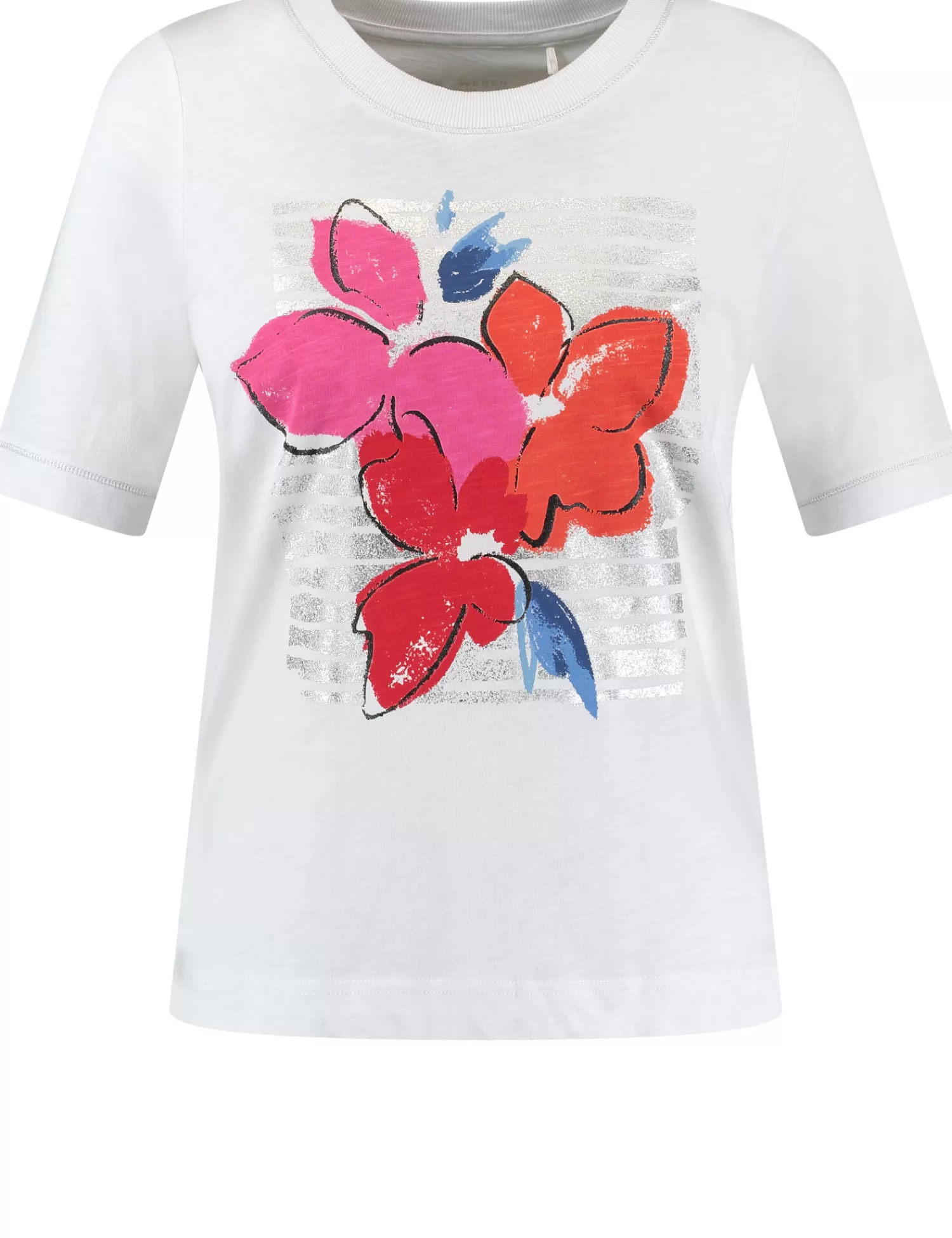 Discount Halbarmshirt Mit Frontprint Damen T-Shirts