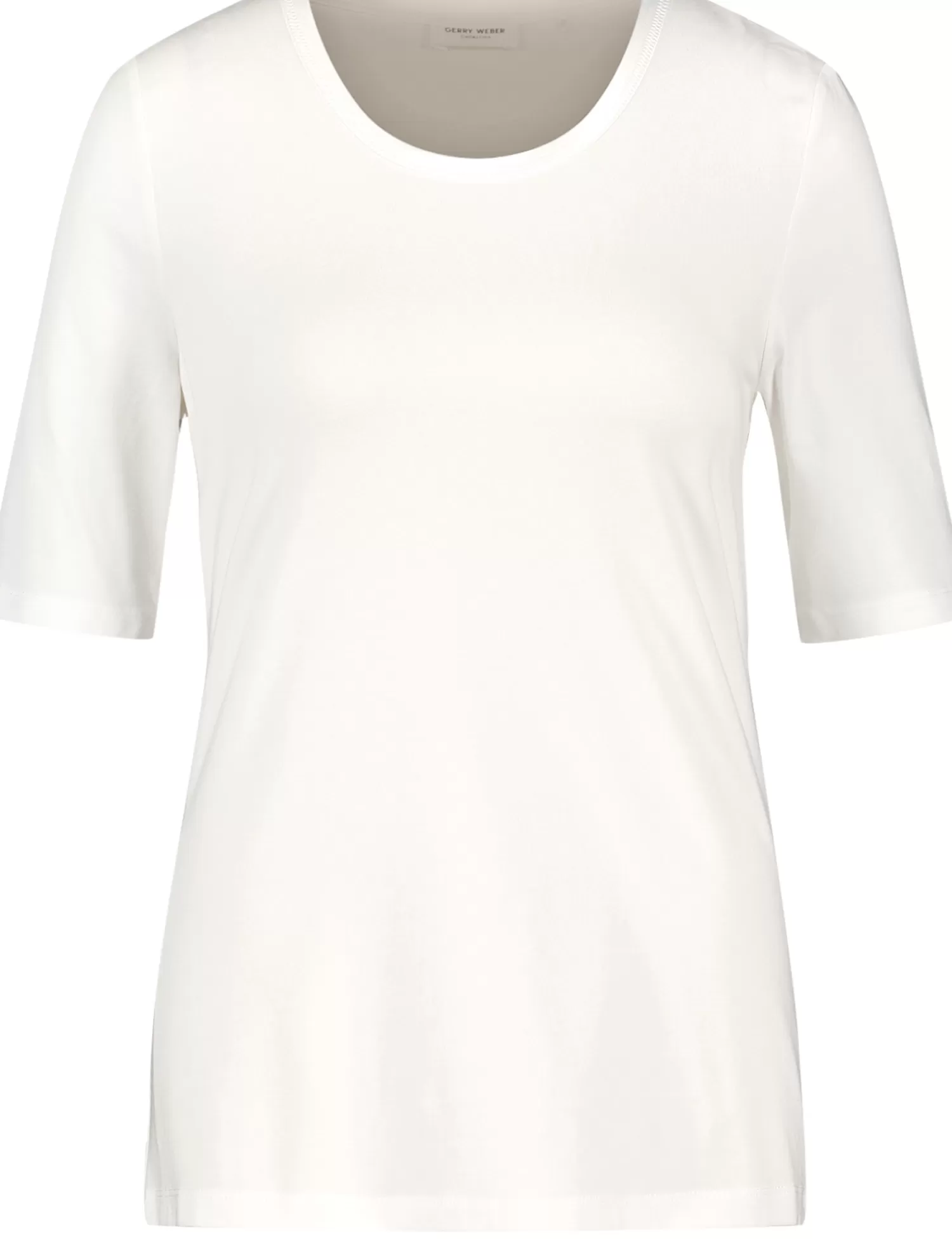 Cheap Halbarmshirt Mit Satin-Detail Damen T-Shirts