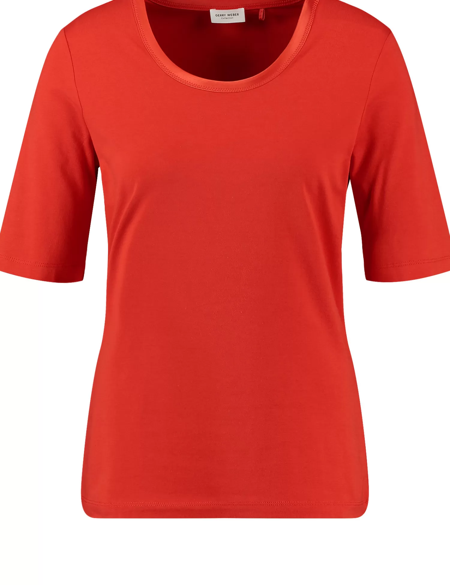 Flash Sale Halbarmshirt Mit Satin-Detail Damen T-Shirts