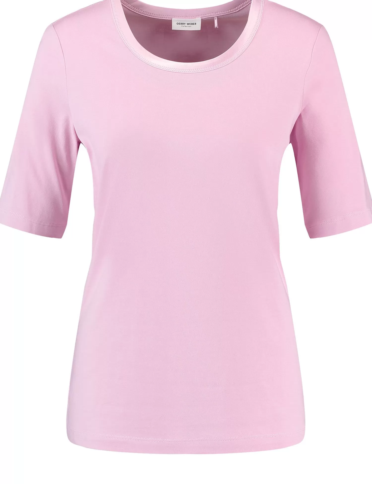 Best Halbarmshirt Mit Satin-Detail Damen T-Shirts