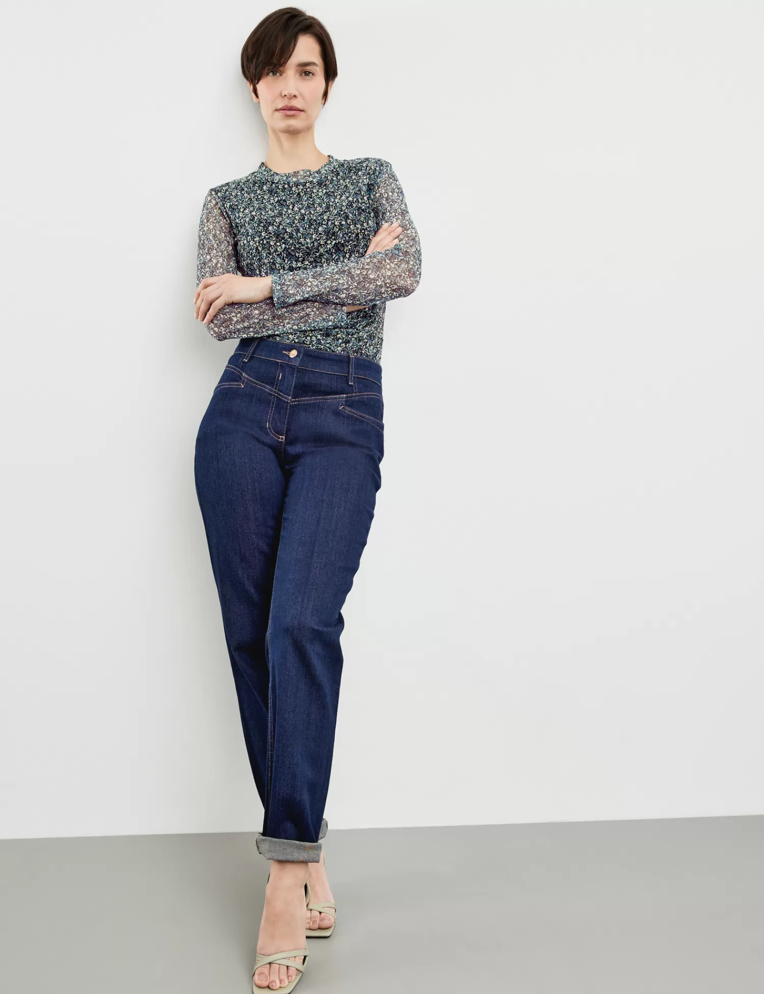 New Jeans Mit Kontrastnahten Perfect4Ever Damen Jeans