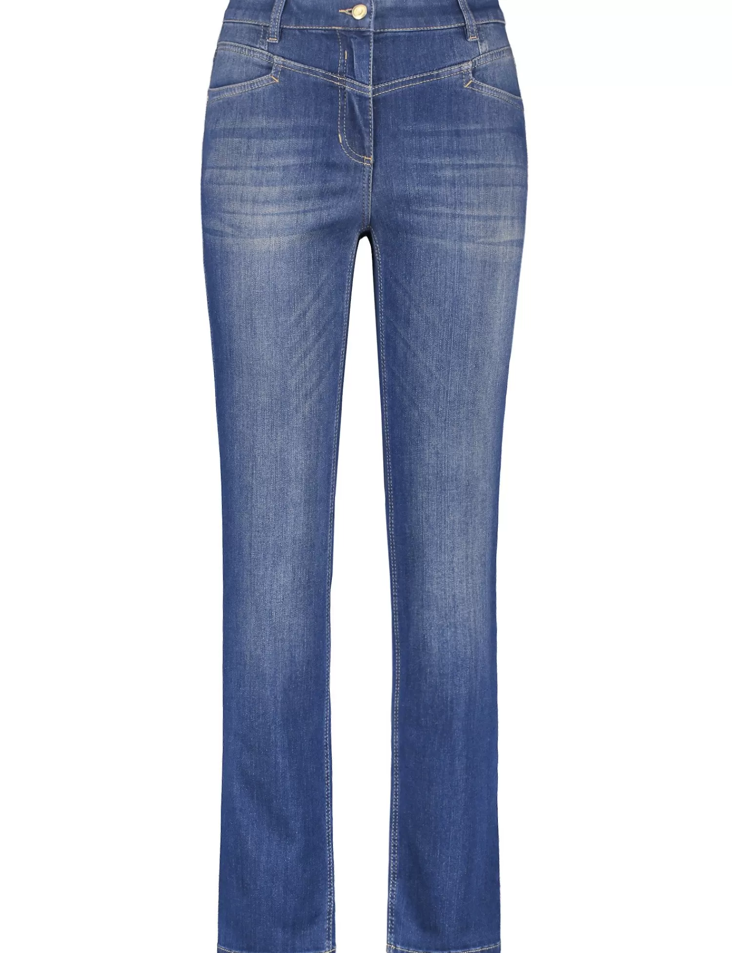 Best Jeans Mit Kontrastnahten Perfect4Ever Damen Jeans