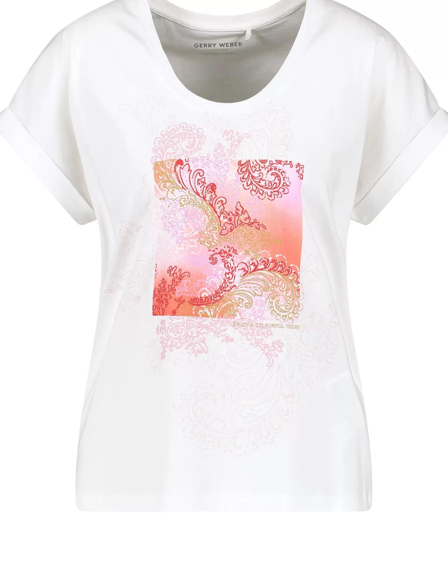 Shop Kurzarmshirt Mit Frontprint Damen T-Shirts