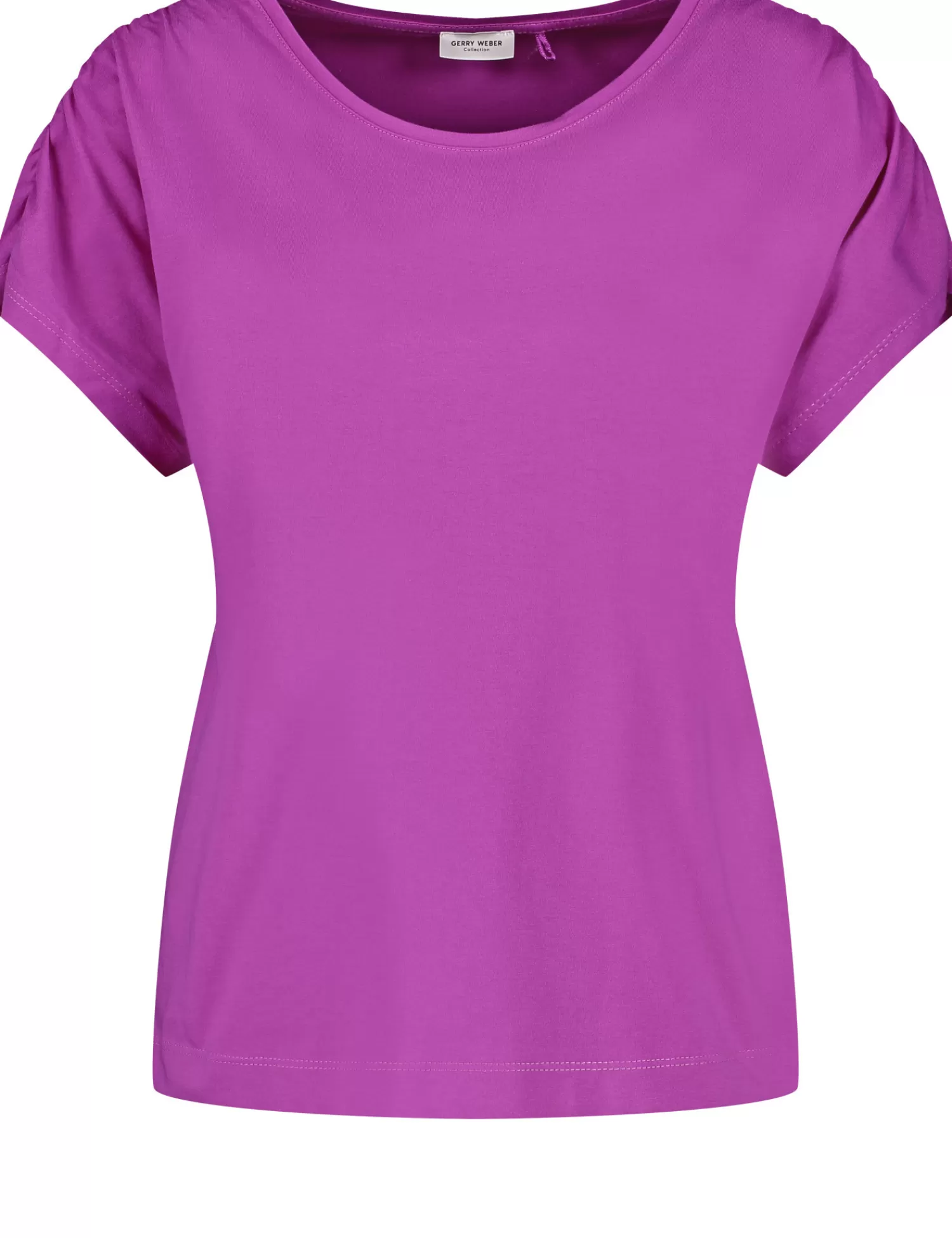 Discount Kurzarmshirt Mit Gerafften Armeln Damen T-Shirts