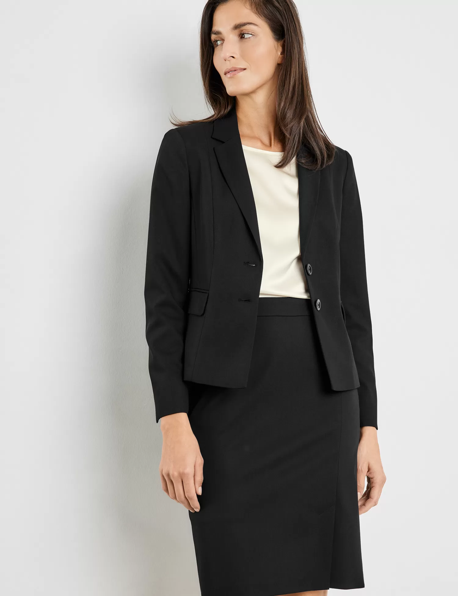 Hot Kurzer Blazer Mit Revers Damen Elegante Blazer