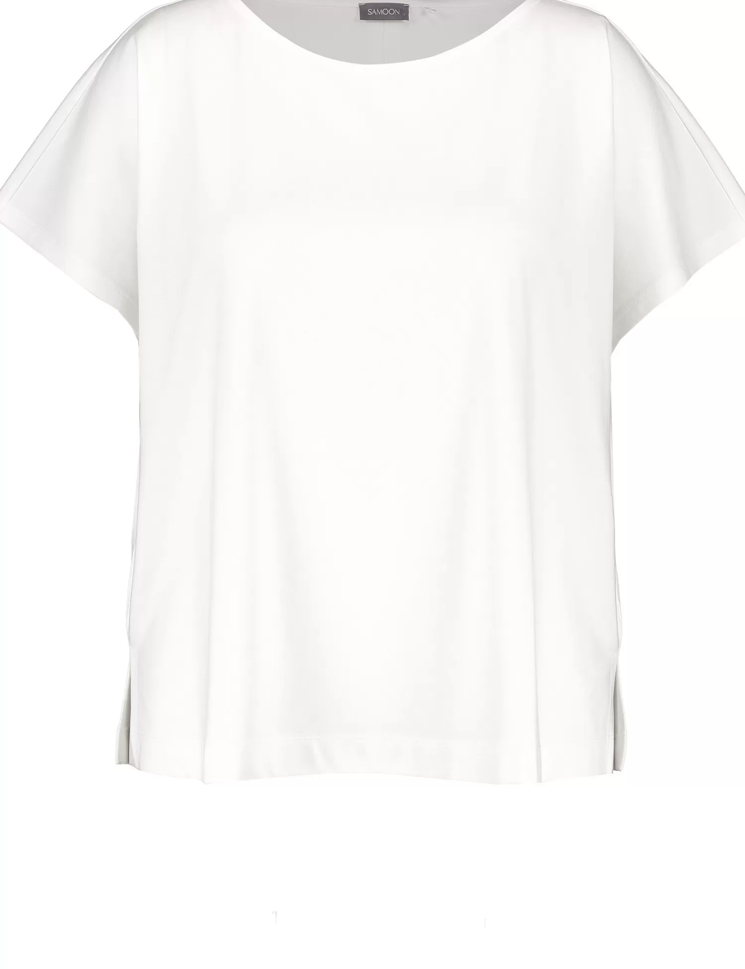 Sale Lassiges Basic-Shirt Mit Ruckenfalte Damen T-Shirts