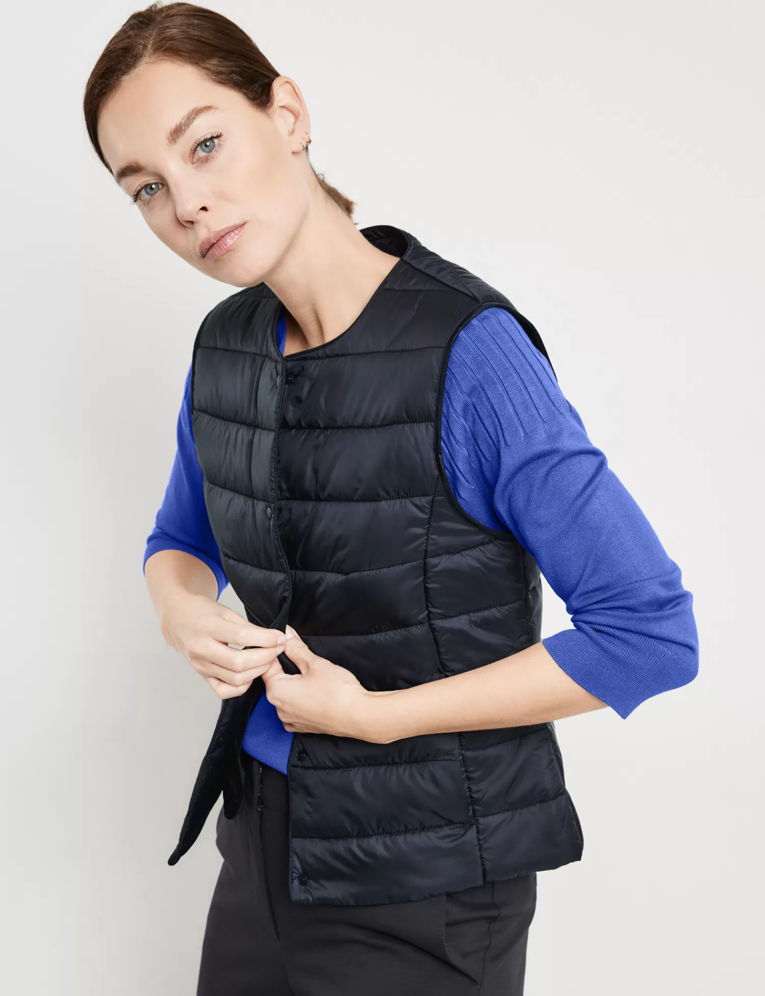 Fashion Leichte Steppweste Damen Westen