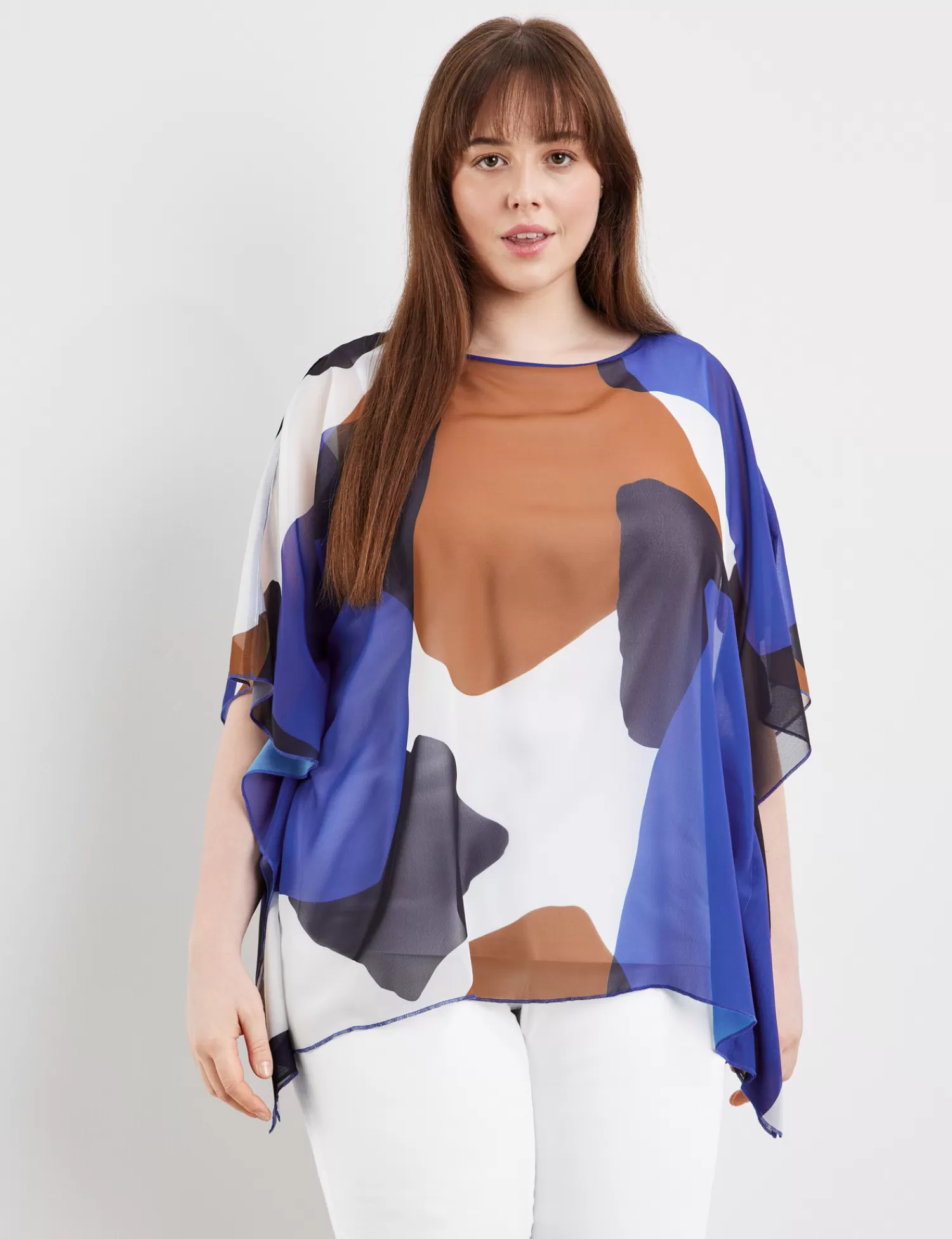 Shop Oversized-Blusenshirt Im Lagen-Look Damen Tuniken