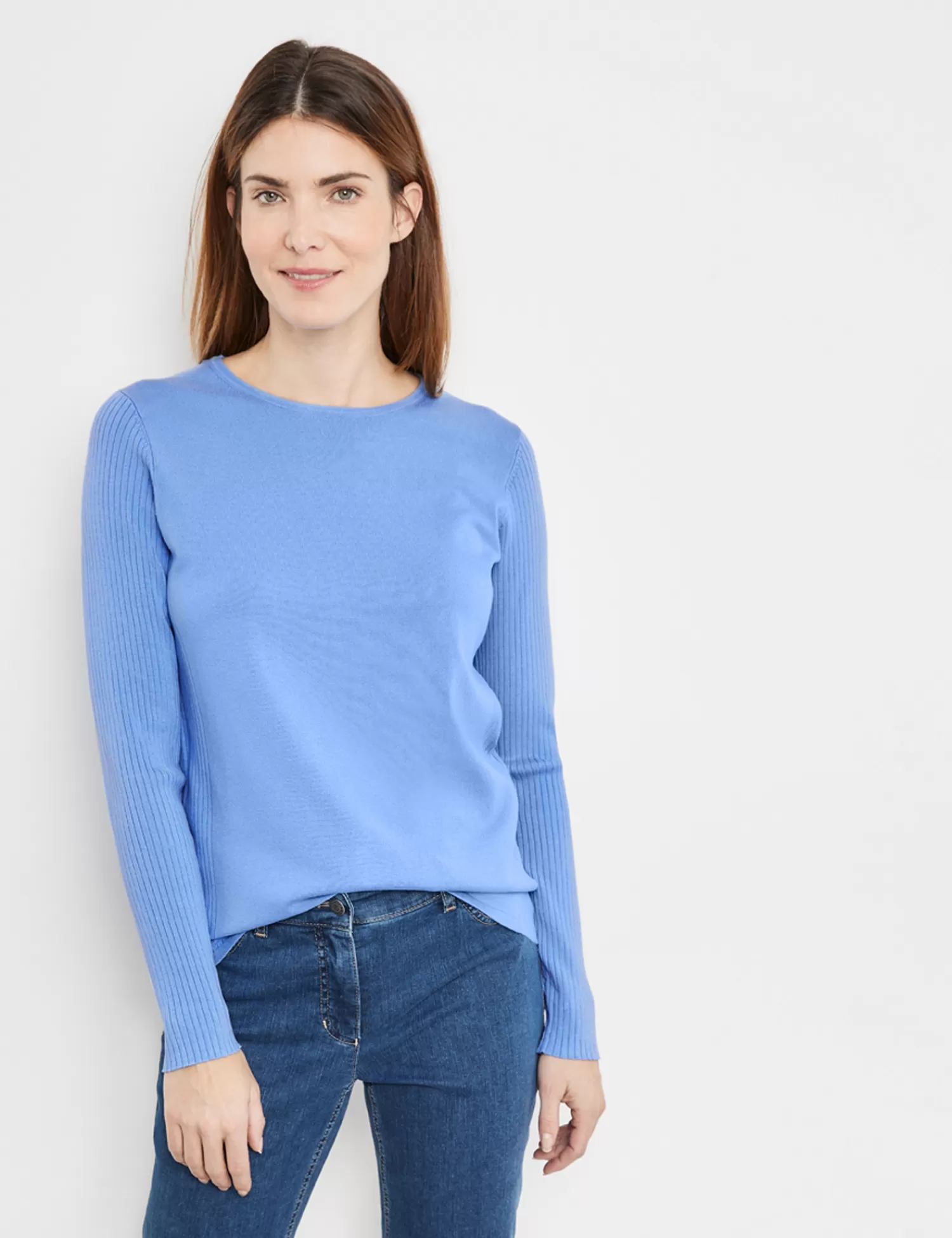 Cheap Pullover Mit Strick-Mix Damen Pullover