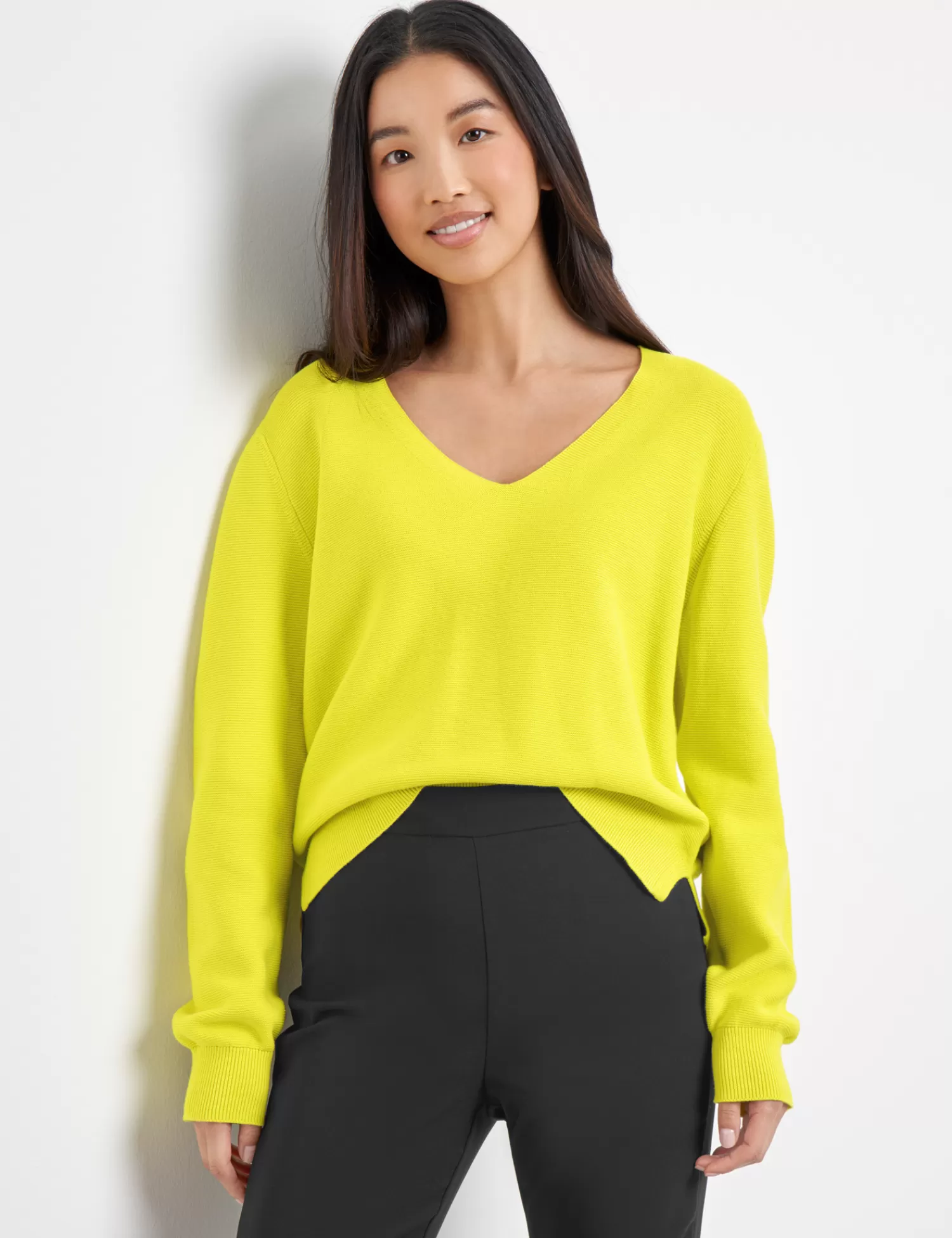 Discount Pullover Mit V-Ausschnitt Damen Pullover