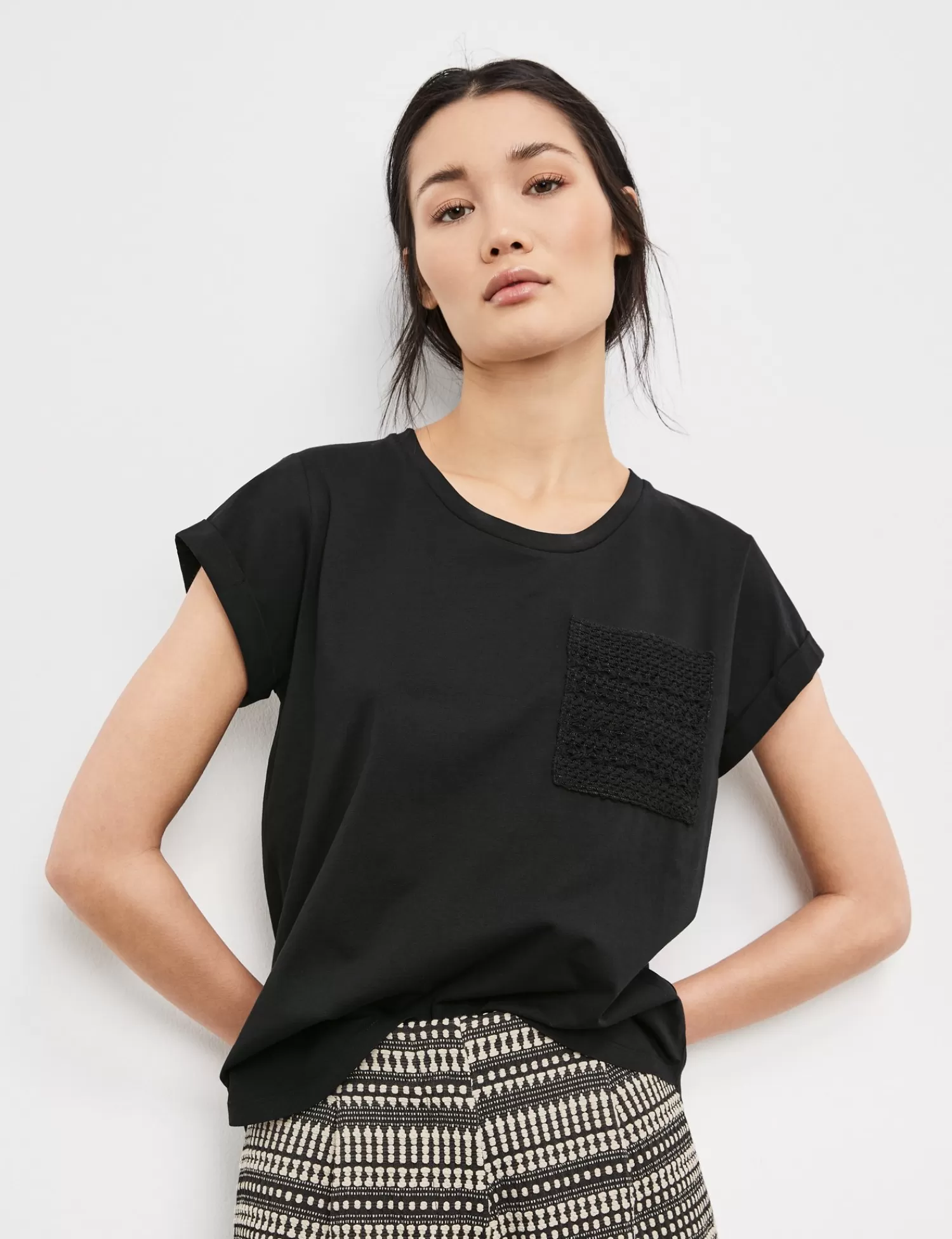 Best Sale Shirt Mit Brusttasche Damen T-Shirts