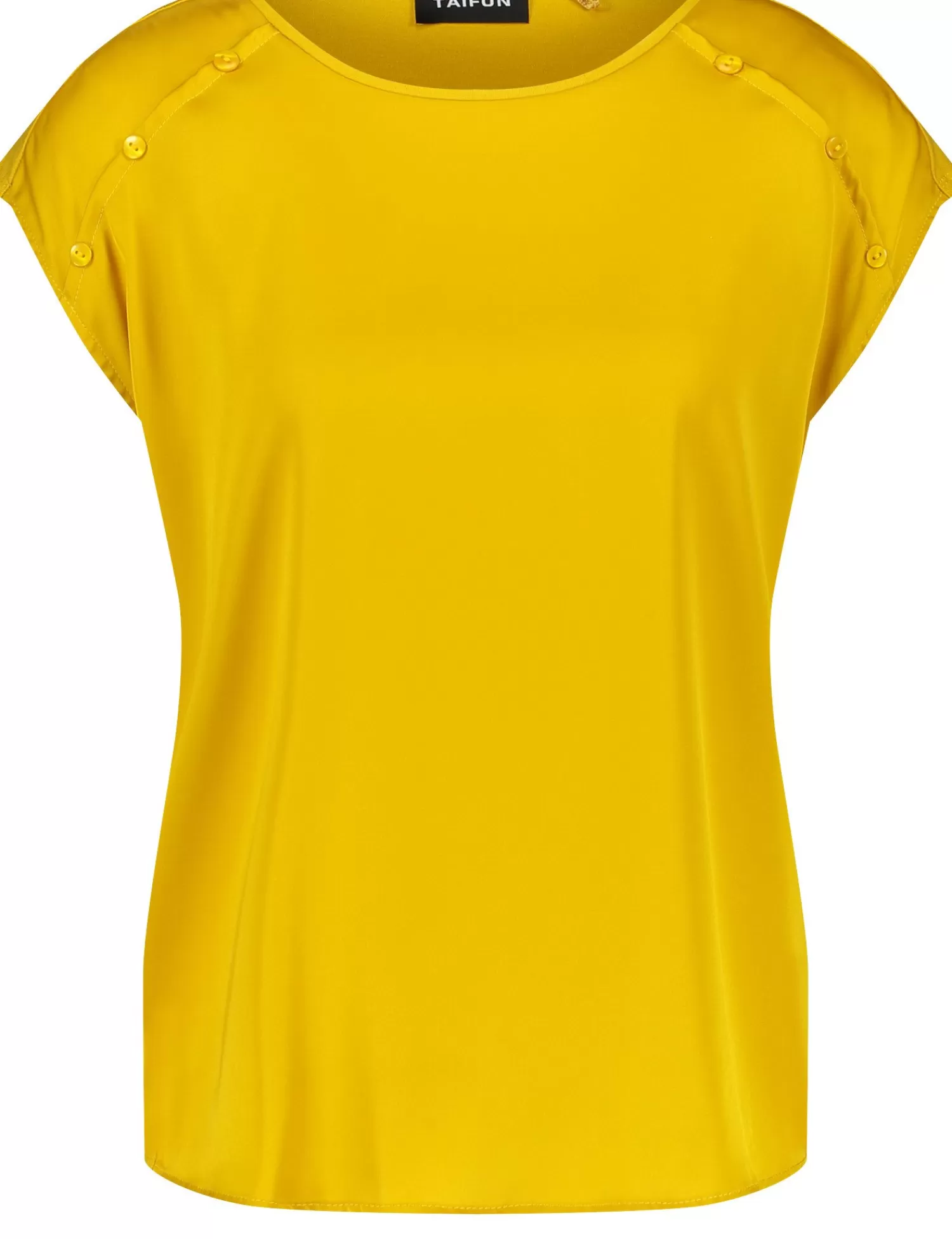 Flash Sale Shirt Mit Satin-Front Damen T-Shirts