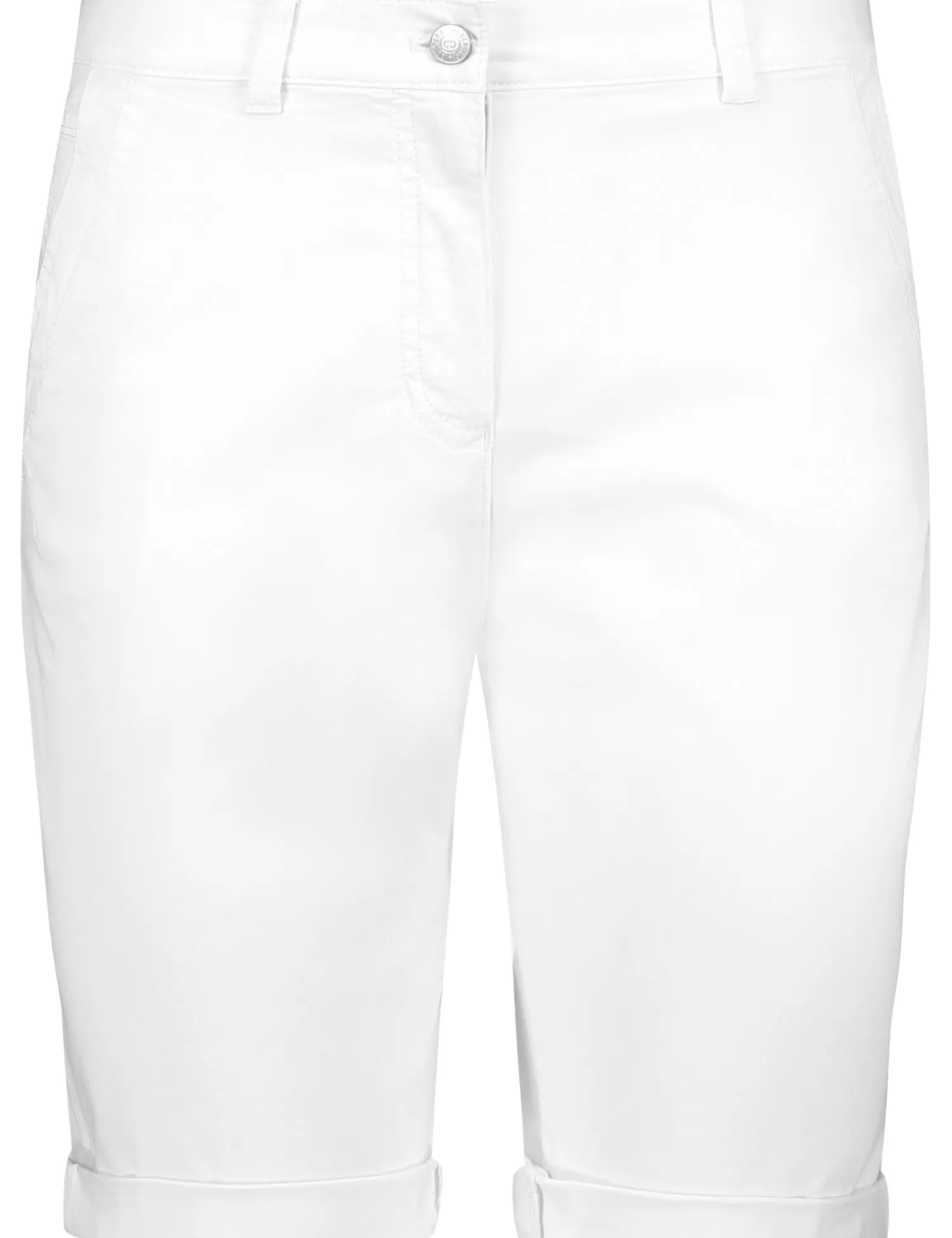 Hot Shorts Mit Gekrempeltem Saum Damen Shorts / Bermudas