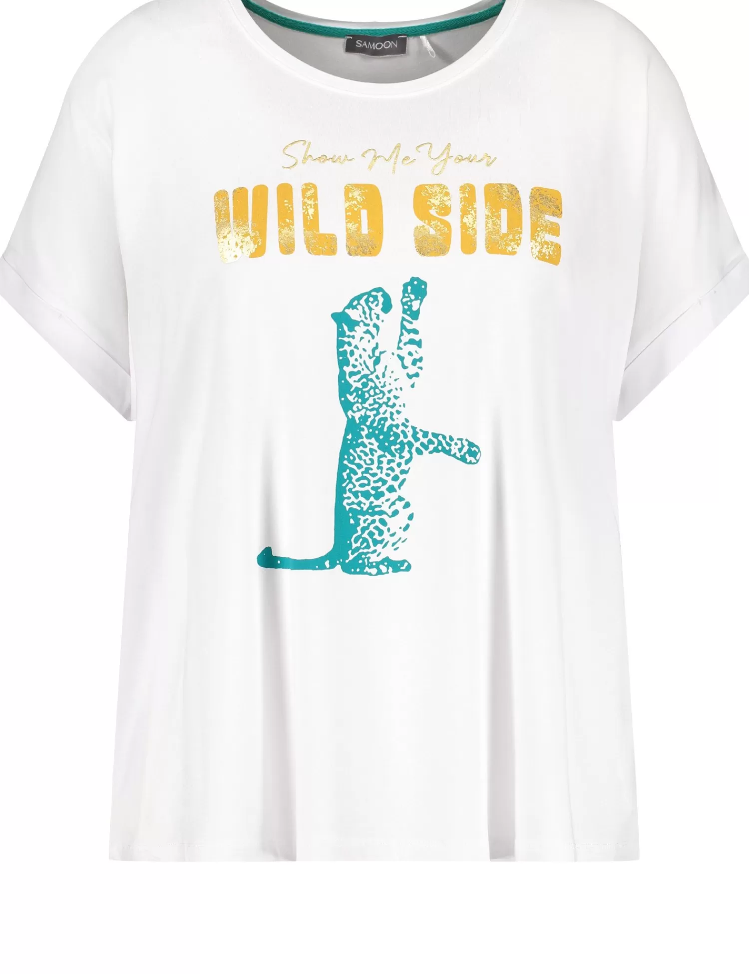 Hot T-Shirt Mit Animal-Print Damen T-Shirts