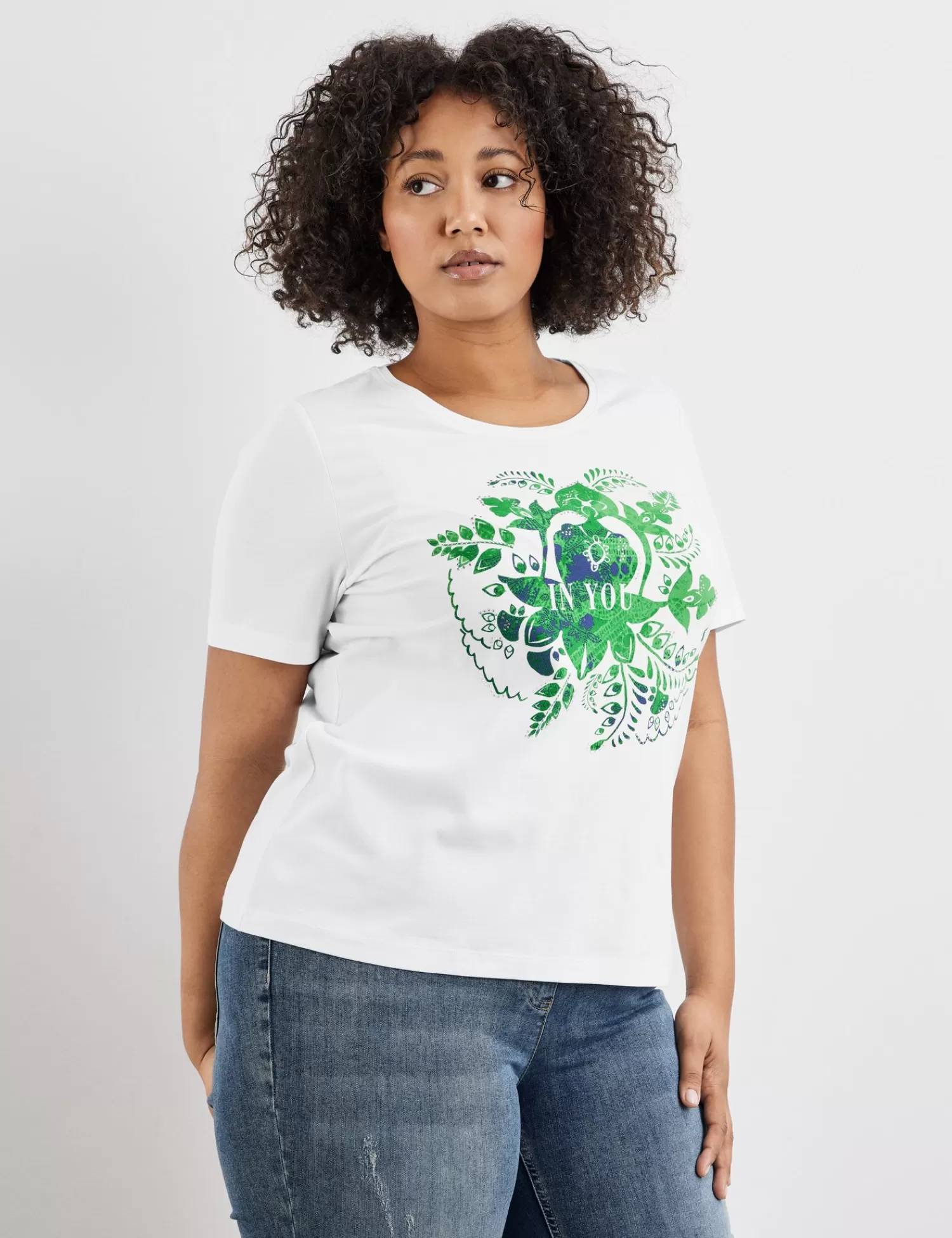 Best T-Shirt Mit Frontprint Damen T-Shirts