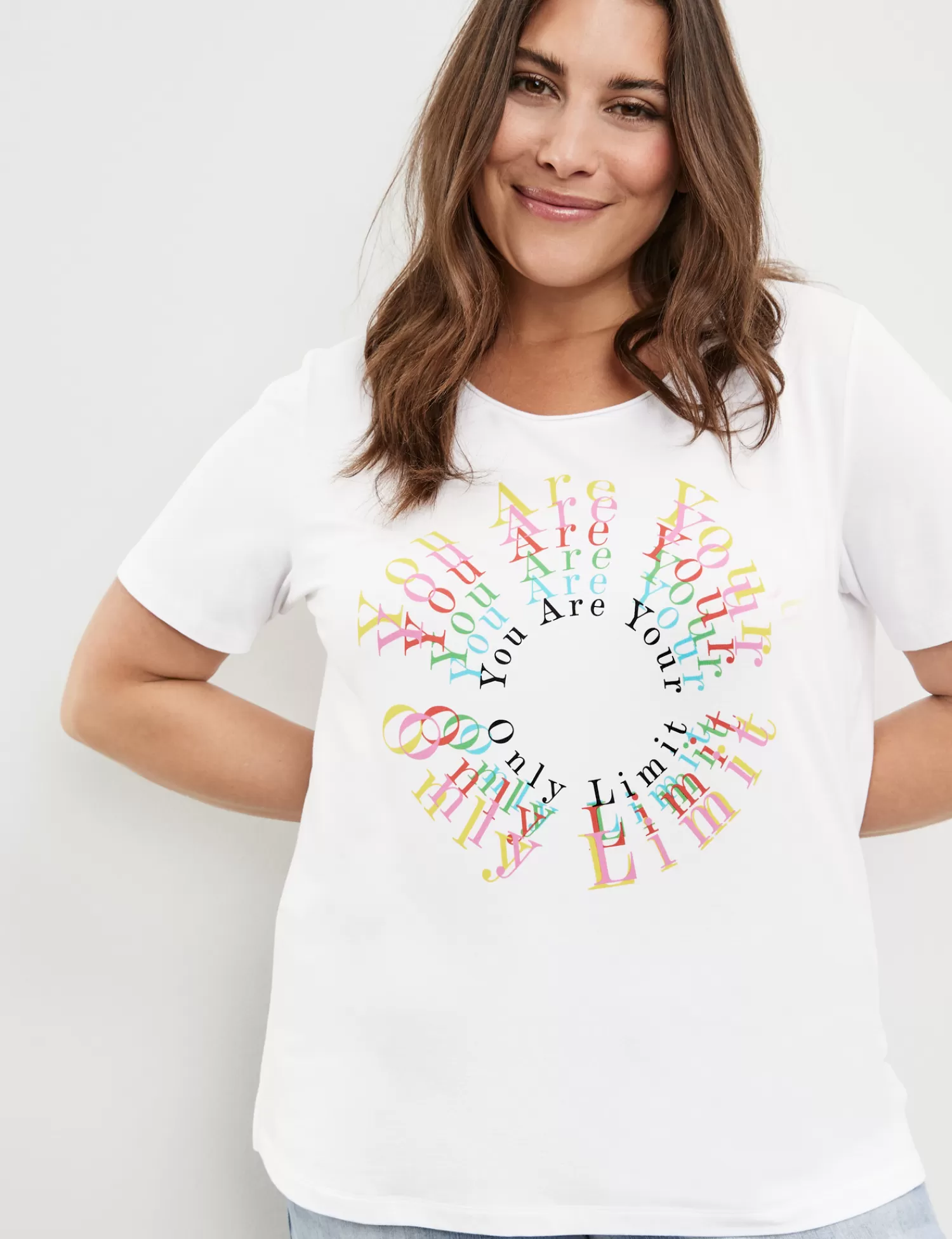 Best Sale T-Shirt Mit Frontprint Damen T-Shirts