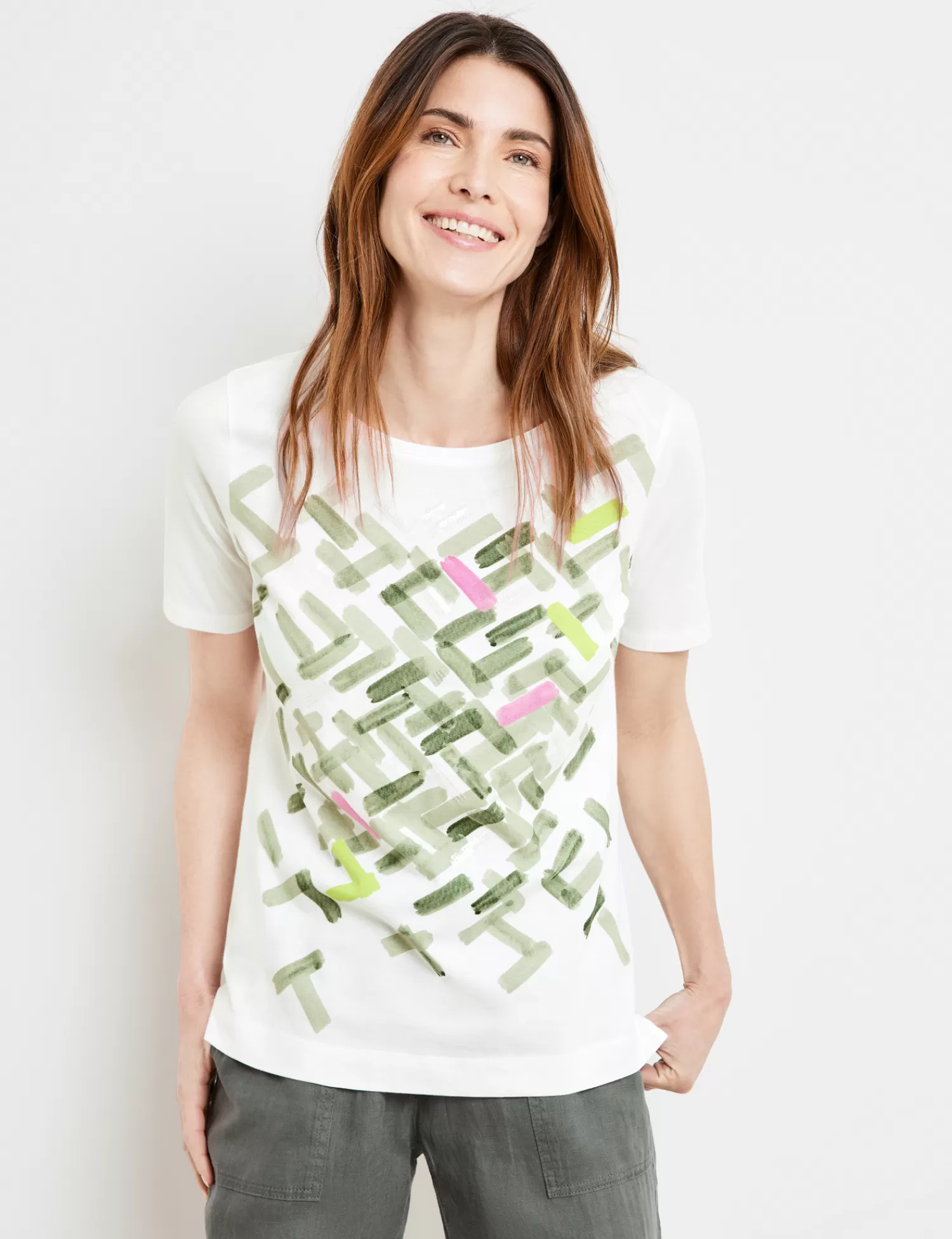 Best Sale T-Shirt Mit Frontprint Damen T-Shirts