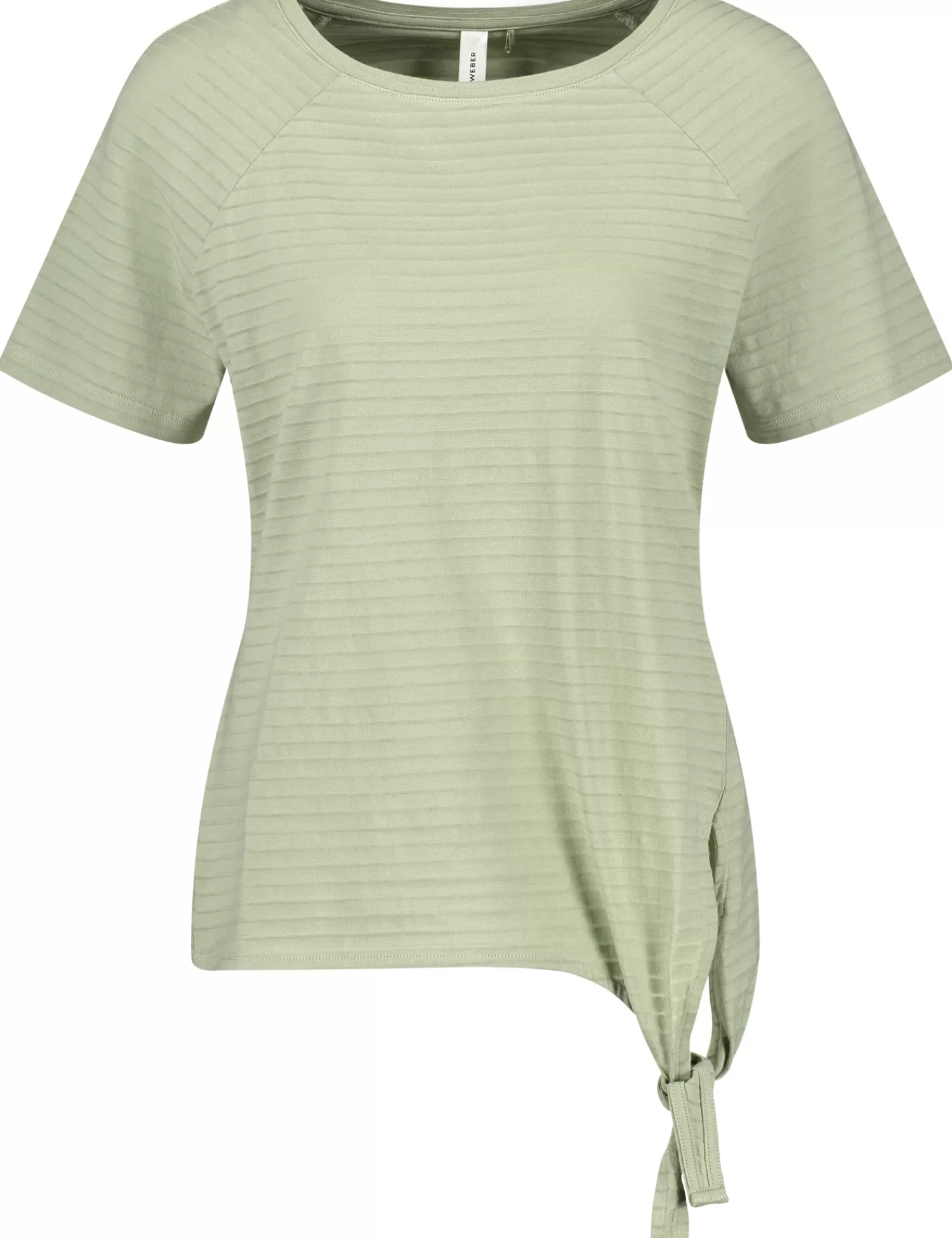 Store T-Shirt Mit Knotendetail Damen T-Shirts